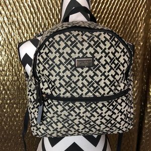 Black Tommy Hilfiger Backpack